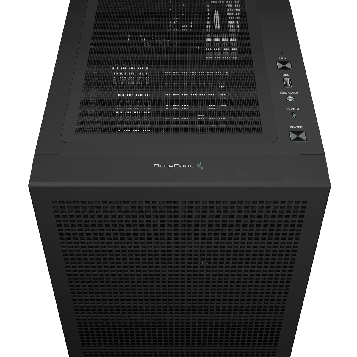 ATX Semi-toren doos DEEPCOOL Zwart